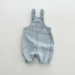 【80-130cm】 デニム サロペット - 画像 (5)
