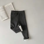 【90-150cm】 リブボア レギンス - 画像 (8)