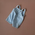 【66-100cm】ボーダー シャツ orデニム サロペット - 画像 (5)