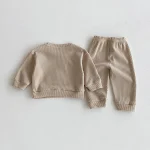 【73-110cm】 象柄 ワッフル セットアップ - 画像 (15)