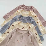 【66-100cm】 ヨーロッパ風 小花柄 オールインワン - 画像 (9)