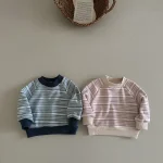 【80-140cm】 ボーダープル オーバー - 画像 (3)