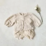 【73-100cm】 ボアトップス or ボトムス or2点 セットアップ - 画像 (10)