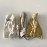 【80-130cm】 英字 トップス プルオーバー - 画像 (2)