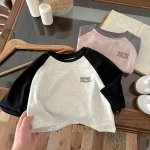 【73-100cm】 カラー切り替え シャツ - 画像 (13)