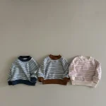 【80-140cm】 ボーダープル オーバー - 画像 (8)