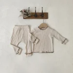 【66-90cm】 ピュア ルームウエア セットアップ - 画像 (12)