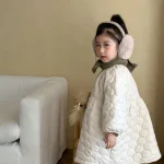 【80-150cm】 韓国風 シンプル ワンピースor アウター - 画像 (10)