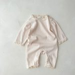 【66-100cm】 フリル襟 ワッフル オールインワン - 画像 (8)