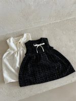 【73-100cm】 リボン付き ワンピース - 画像 (3)