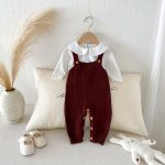 【66-100cm】 シンプル ニット サロペット or インナーシャツ - 画像 (12)