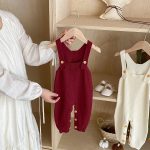 【66-100cm】 シンプル ニット サロペット or インナーシャツ - 画像 (19)