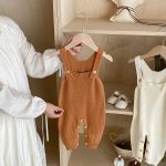 【66-100cm】 シンプル ニット サロペット or インナーシャツ - 画像 (21)