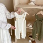 【66-100cm】 シンプル ニット サロペット or インナーシャツ - 画像 (22)