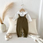 【66-100cm】 シンプル ニット サロペット or インナーシャツ - 画像 (14)
