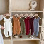 【66-100cm】 シンプル ニット サロペット or インナーシャツ - 画像 (16)