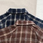 【66-100cm】 チェック 犬柄 ロンパース - 画像 (11)
