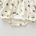【66-90cm】ロンパース プリンセス 小花 可愛い ベビー服 - 画像 (13)