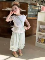 【80-130cm】半袖 Tシャツorパンツ 女の子 カジュアル 新作 着せやすい ラフ - 画像 (4)