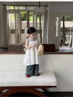 【80-130cm】ワンピースorベストorパンツ 女の子 着やすい リラックス キュート 快適 - 画像 (7)
