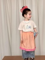 【90-140cm】Ｔシャツ or 付き裾 or デニムパンツ 女の子 可愛い - 画像 (2)