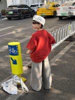 【90-160cm】半袖 Tシャツ 男の子 カジュアル ゆったり 快適 トップス - 画像 (6)