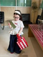 【80-130cm】半袖 Tシャツorパンツ 女の子 トレンド感 着せやすい すっきり 着せやすい - 画像 (4)