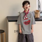 【90-160cm】半袖 Tシャツ 男の子 ストリート風 ポップデザイン - 画像 (2)