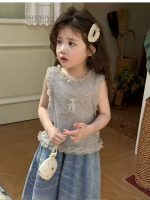 【80-130cm】ベストorパンツ 女の子 リラックス 柔らかい 着せやすい 優しい