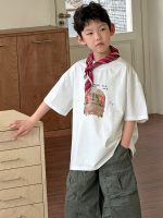【90-160cm】半袖Ｔシャツ 男の子 プリント ストリート - 画像 (3)