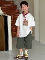 【90-160cm】半袖Ｔシャツ 男の子 プリント ストリート