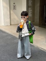 【90-160cm】シャツ 男の子 カジュアル 着せやすい 爽やか おしゃれ トップス - 画像 (2)