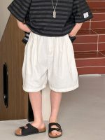 【90-160cm】ショートパンツ 男の子 ナチュラル ゆったり - 画像 (3)