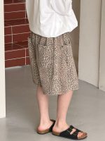 【90-160cm】ショートパンツ 男の子 レオパード ゆったり - 画像 (5)