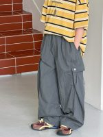 【90-160cm】パンツ 男の子 カジュアル ゆったり 涼感素材 - 画像 (3)