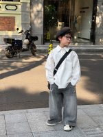 【90-160cm】シャツ 男の子 肌触り良い スッキリ 快適 合わせやすい トップス - 画像 (6)