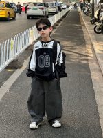 【90-160cm】トレーナー 男の子 合わせやすい カジュアル ゆったり トップス - 画像 (5)