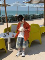 【90-160cm】シャツ 男の子 カジュアル 着せやすい おしゃれ 合わせやすい トップス - 画像 (4)