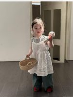 【80-130cm】ワンピースorベストorパンツ 女の子 着やすい リラックス キュート 快適 - 画像 (5)