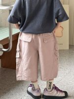 【90-160cm】ショートパンツ 男の子 カジュアル ゆったり 履きやすい - 画像 (5)