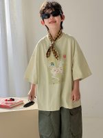 【90-160cm】半袖 Ｔシャツ 男の子 馬柄 カジュアル 通学・お出かけに