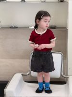 【80-130cm】半袖 Tシャツorショートパンツ 女の子 今っぽい カジュアル 元気 合わせやすい - 画像 (3)
