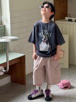 【90-160cm】半袖 Ｔシャツ 男の子 犬柄 ダメージ加工 ストリート - 画像 (4)