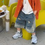 【90-160cm】ショートパンツ 男の子 デニム素材 履きやすい おしゃれ ボトムス