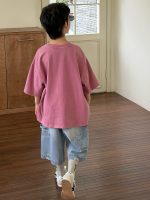 【90-160cm】半袖Ｔシャツ トップス 男の子 着回しやすい ポップデザイン - 画像 (4)