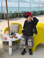 【90-160cm】セットアップ 男の子 着せやすい 柔らかいト レンド感 ベスト＆アウター