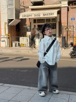 【90-160cm】シャツ 男の子 肌触り良い スッキリ 快適 合わせやすい トップス - 画像 (2)