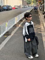 【90-160cm】トレーナー 男の子 合わせやすい カジュアル ゆったり トップス - 画像 (3)