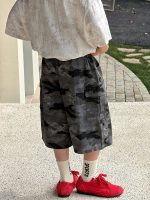 【90-160cm】ハーフパンツ 男の子 ストリート風 カモフラ柄 カーゴパンツ - 画像 (6)