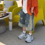 【90-160cm】ショートパンツ 男の子 デニム素材 履きやすい おしゃれ ボトムス - 画像 (4)